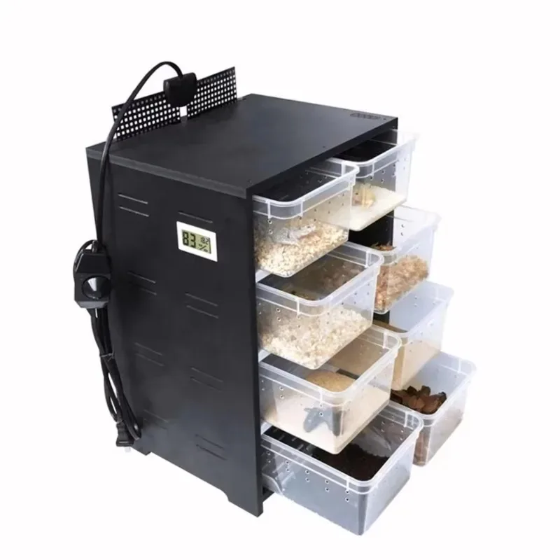 

2022 26.9*20.5*36.3Cm 4 Layer-Stack Combination Reptile Breeding Rack Snake Terrarium Reptile Enclosure