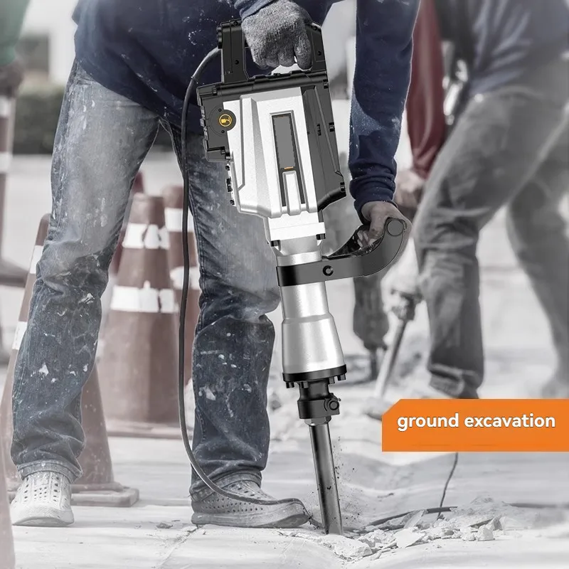 Electric pickaxe high-power 95 electric draft 65 heavy-duty impact electric hammer industrial grade single use concrete wall dem