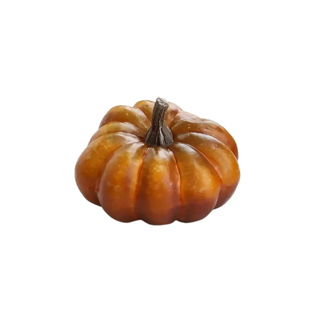 Fake Vegetable Ornament Simulated Foam Pumpkin Durable 3D Artificial Pumpkin DIY Pumpkin Model Party