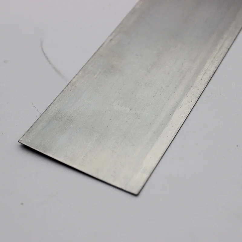 Pure Zinc Sheet Anode For Plating Kit Jewelry Making 0.5x50x250mm