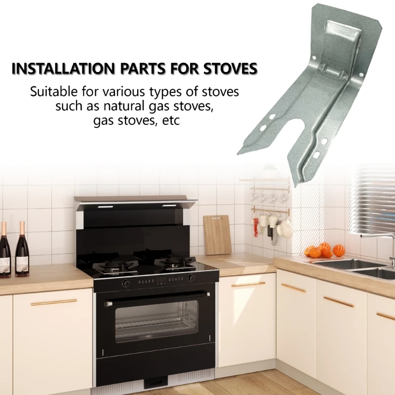 Stove Stability Bracket Kitchen Appliance Holder Kitchen Appliance Assembly