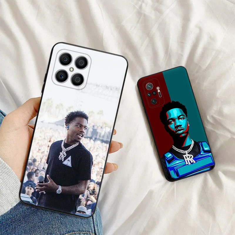 Soft Silicone Phone Case for Honor X7b X9b X6 X9 a X7 X8 b 70 90 Magic5 Roddy Ricch Huawei P20 P30 Pro P40 P-Smart Cover