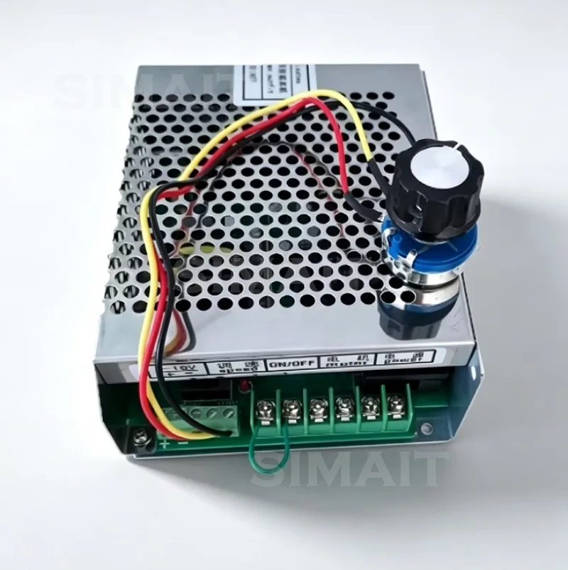 6A MACH3 DC Motor Speed Controller 110V/220V Input 48V/110V Output for 200-800W Spindle