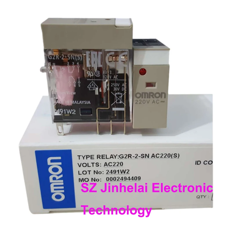 1pcs New and Original Omron G2R-2-SN G2R-2-SND G2R-2-SNI G2R-2-SNDI(S) 24VDC 220VAC 110VAC Relay DC24(S) AC220(S) AC110(S)
