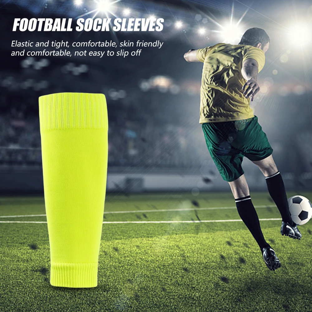 Men's Sleeves Leg Guards 1 Basketball Pair Football Sports Socks Adult Children Shin Guards Calf Socks Leg Cover Leg Brace Socks