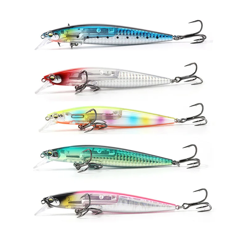 

Floating Minnow Fishing Lure Topwater Flash Blade Wobblers Hard Bait Japanese Original Long Casting Crankbait for Seabass Pike