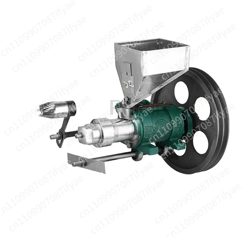Snack Extruder 25Kg/h Rice Corn Food Extrude Puffing Machine Twisted Hollow Stick Solid Crispy Popper Bulking Machine