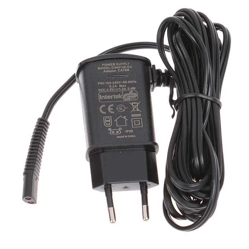 For Electric Shaver Accessories Power Adapter US EU UK Plug Charger Adapter Electric Shaver Charger Accessories