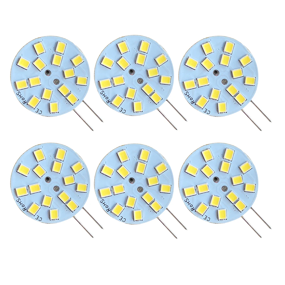 

AC DC 12V 24V 2W G4 LED Lamp Bulb 25mm Equivalent to 20W T3 JC Type Bi-Pin for Ceiling Lights RV Boats Outdoor Landscape Light