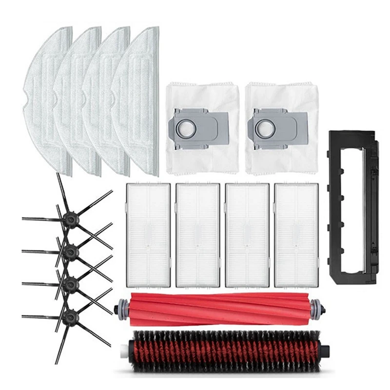 3X для Xiaomi Roborock S7 Maxv/S7 Maxv Plus/S7 Maxv Ultra/G10S робот-пылесос, детали щетки, фильтр Hepa