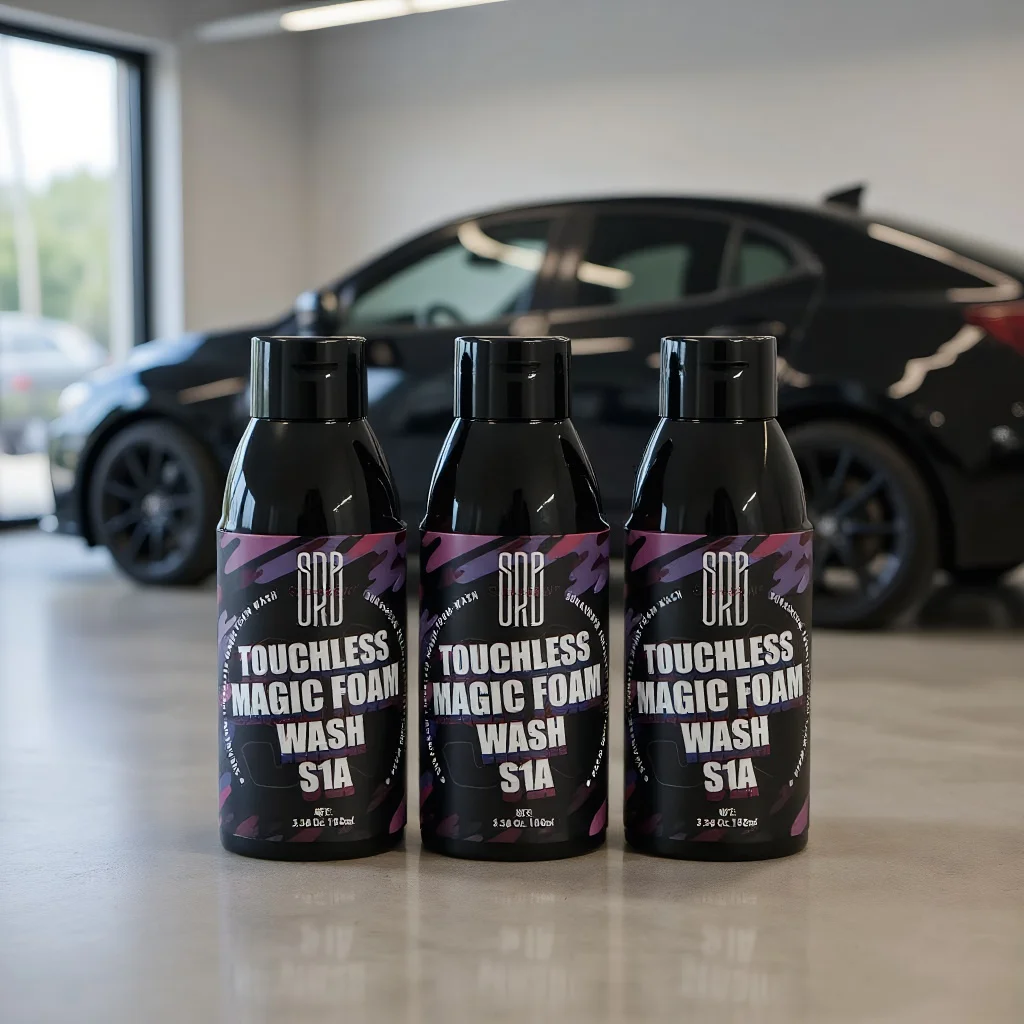 

​​Pink Foam Car Wash Liquid - Wax & Water-Repellent Coating for Ultimate Shine & Protection​​