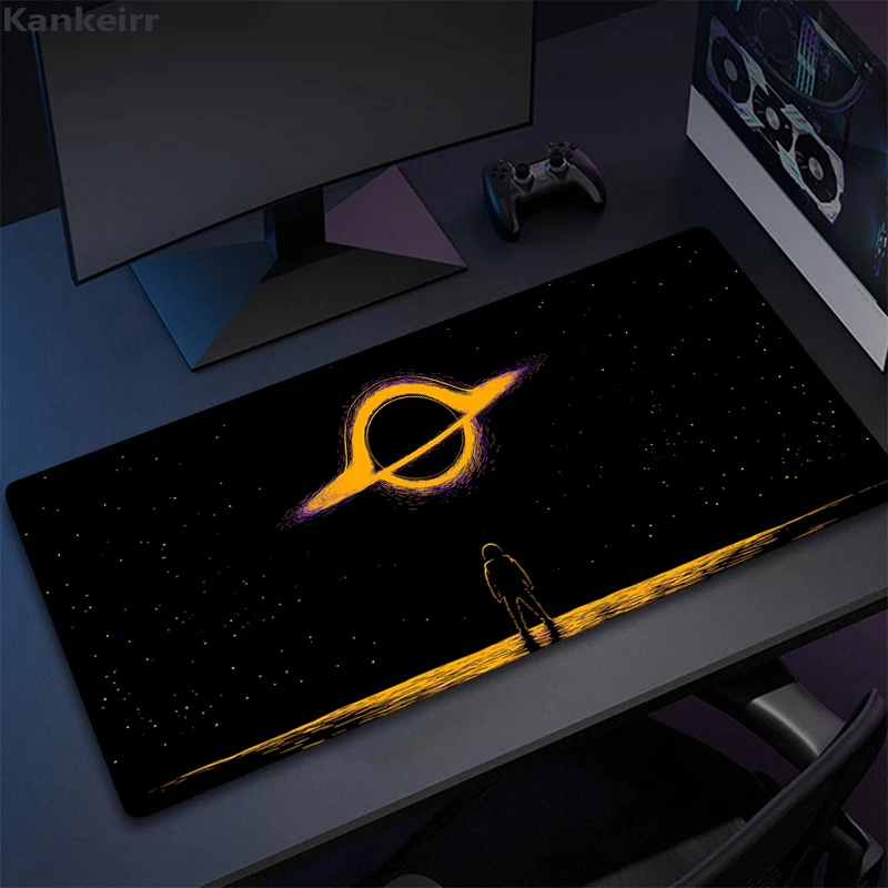 Imagem -03 - Grande Non-slip Borracha Gaming Mouse Pad Gamer Pad Computador Laptop Mouse Mat Escritório Estender Desk Pads Xxl Astronauta