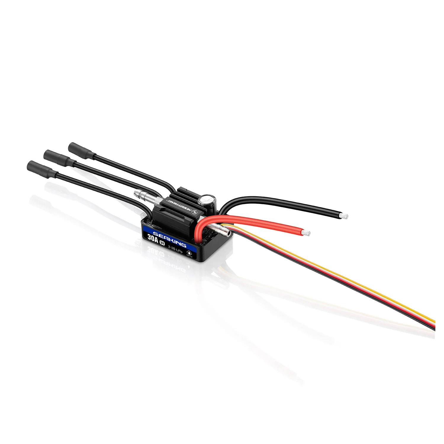 HOBBYWING Seaking 30A 60A 90A 120A 160A V4 Brushless ESC RC Boat Sensorless ESC IP67 Waterpoof Built-in BEC For RC Boats Parts