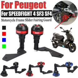 Motorcycle Falling Protection Frame Slider Fairing Guard Crash Pad For Peugeot SPEEDFIGHT 4 3 50 SF3 SF4 SPEEDFIGHT4 Accessories