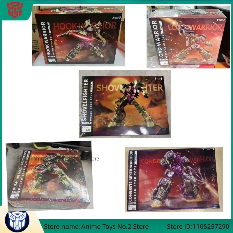 

Transformer Studio Series Toys Are in Stock Devastator Series DST02-001-002-003-004-005 Anime Robot Action Doll Transformation