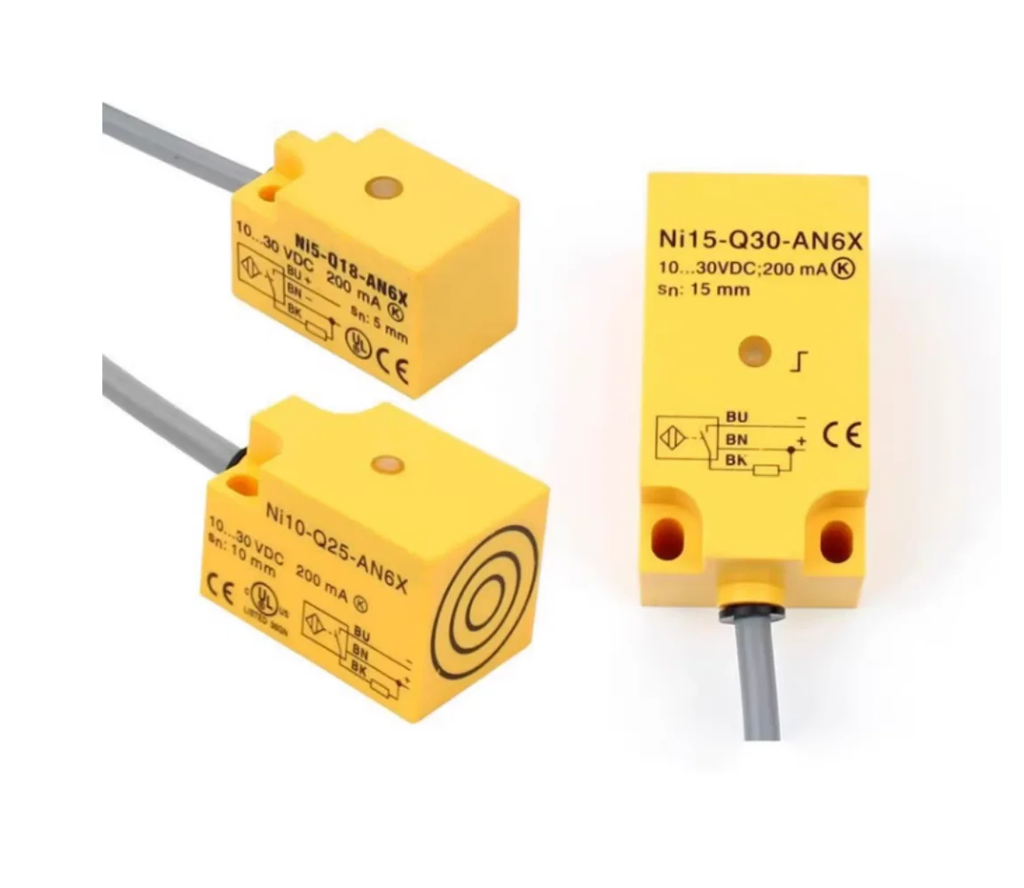 

2 шт. Бесконтактный переключатель NI15-Q30-AN6X NI10-Q25-AN6X NI5-Q18-AN6X AP6X RN