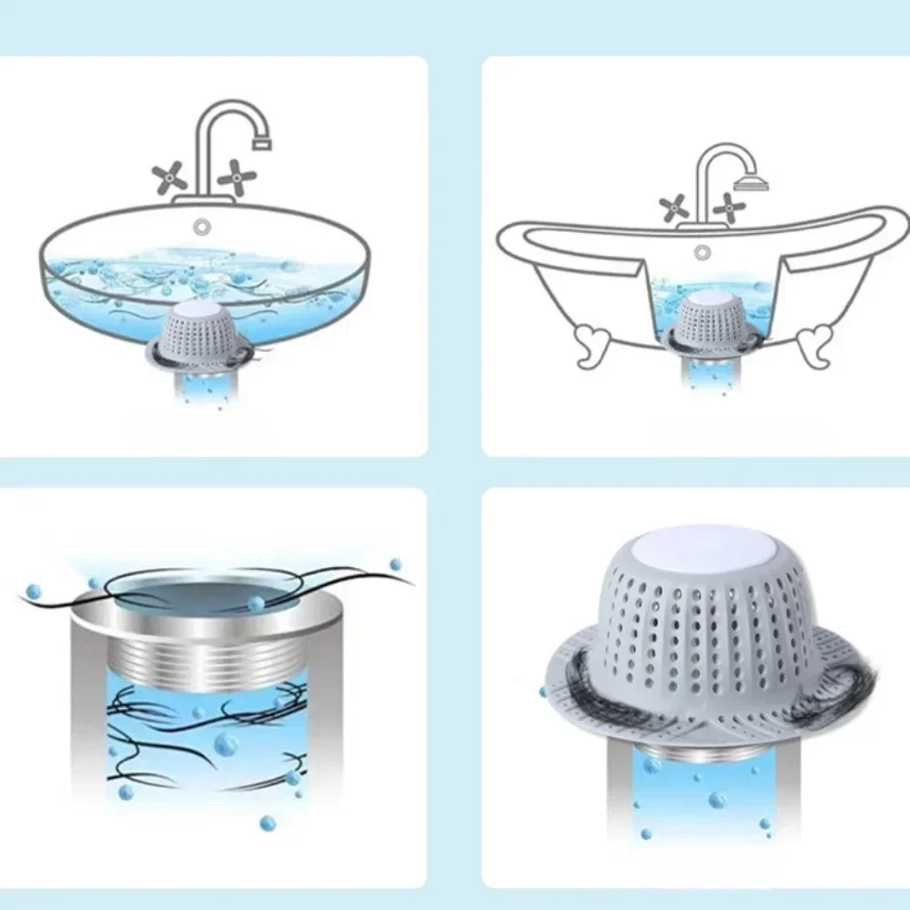 2025 جديد حوض الاستحمام استنزاف الشعر الماسك للطي استنزاف حامي ل المنبثقة والمصارف العادية من حوض الاستحمام حوض الاستحمام الحمام الخطيئة