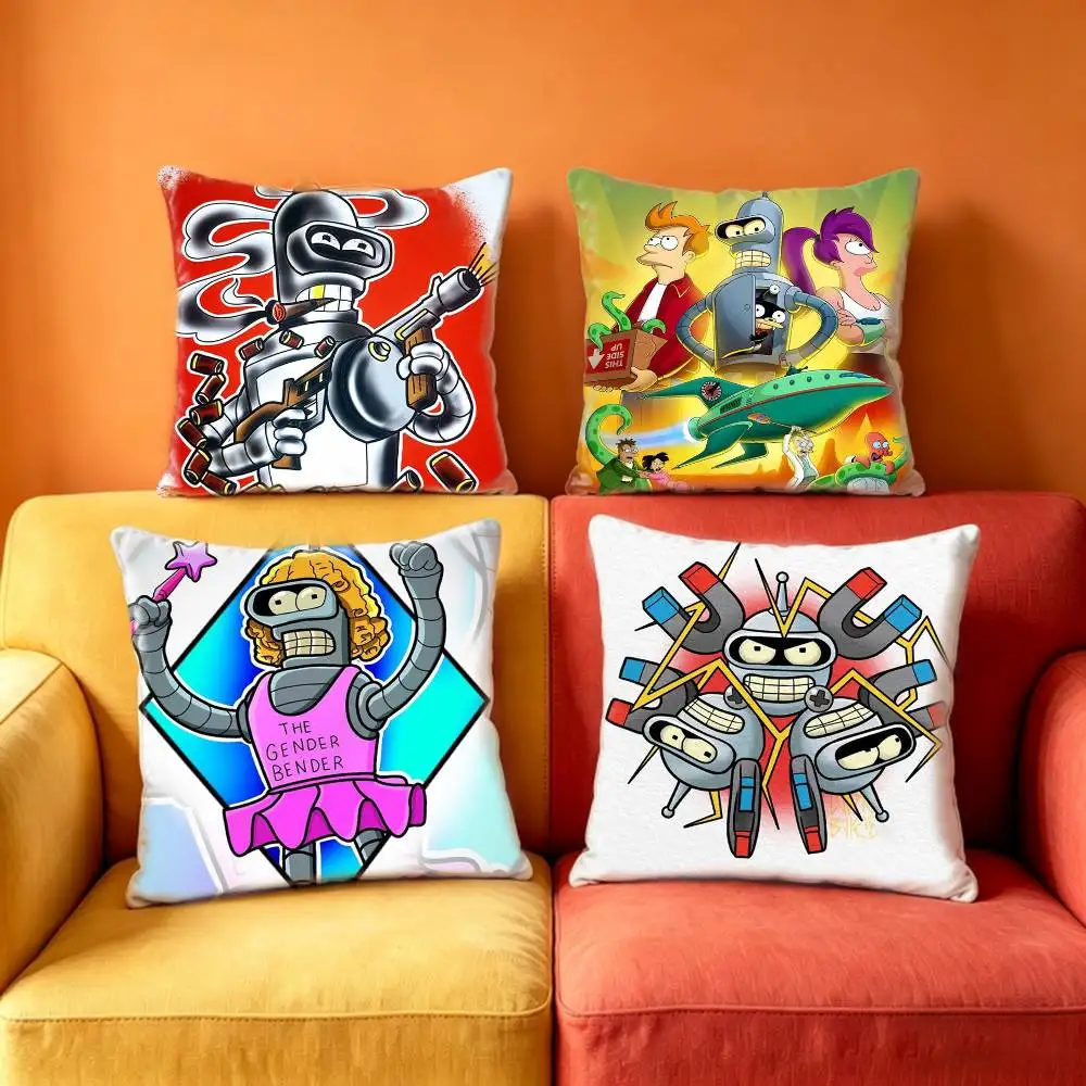 Cute E-Esther Bunny Rabbit Badge Pillow Case Sofa Living Room for Bedroom car Headboard Backrest Cushion Square Cushion Nap Time