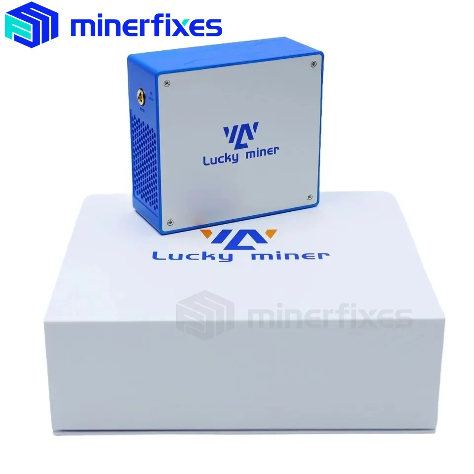 2024 Neuer aktualisierter Lucky Miner V7 1TH/S WIFI SHA25 Bitcoin Miner BTC BCH BSV DGB Solo Lottery Miner ASIC Bitcoin Miner