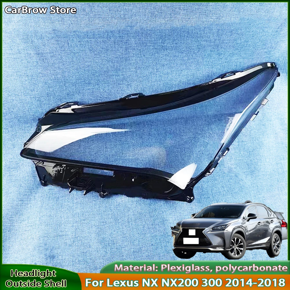 

Чехлы на фару для Lexus NX NX200 300 2014 2015 2016 2017 2018, крышка передней фары автомобиля, абажур, крышка