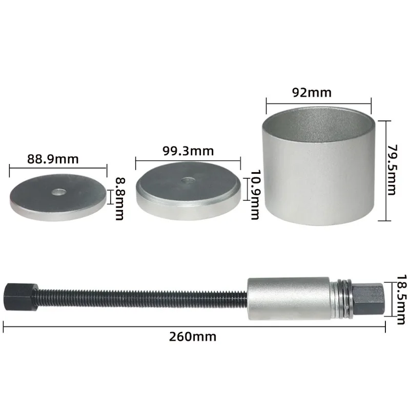 Applicable To VW Suspension Beam Bushing Tool Set for Magotan Tiguan Octavia Car Front Rear Axle Sleeve Removal Kit