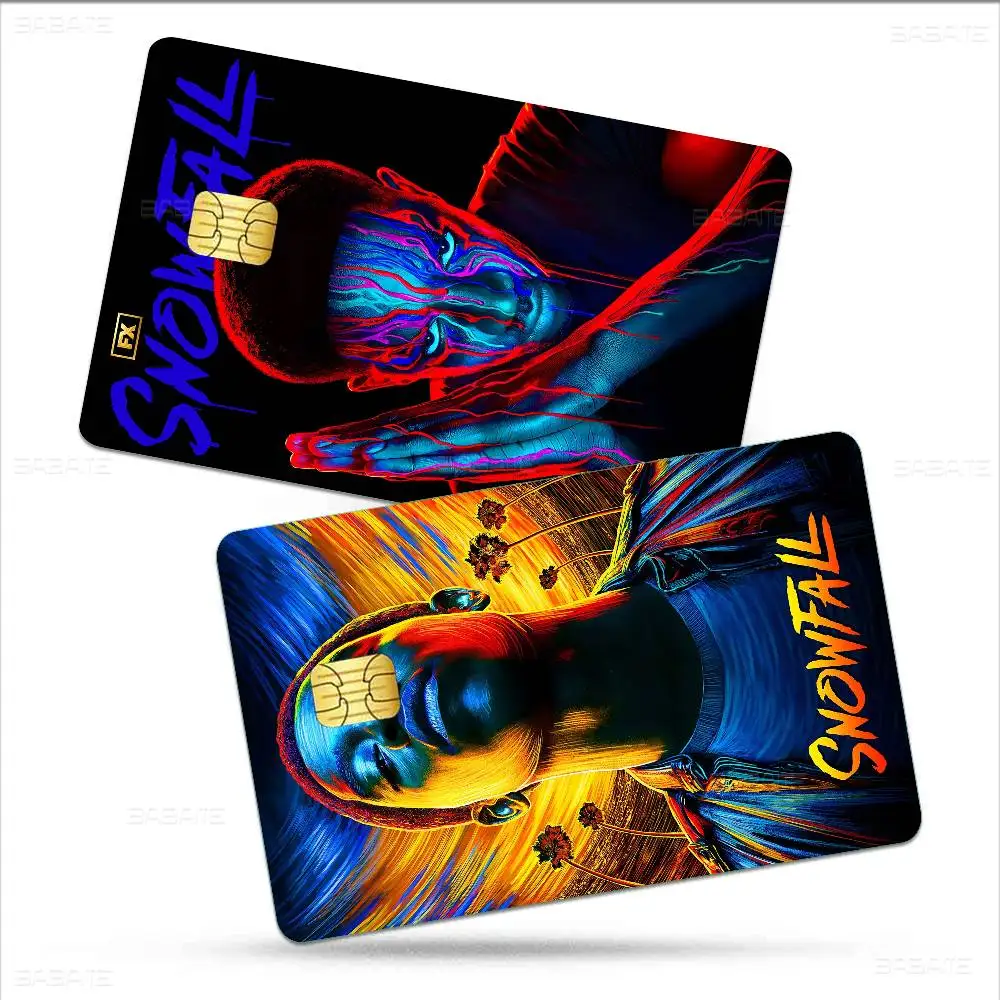 سنوفال المسلسل التلفزيوني فيلم أنيمي الكرتون ملصق فيلم الجلد لبطاقة الائتمان بطاقة حافلة البنك