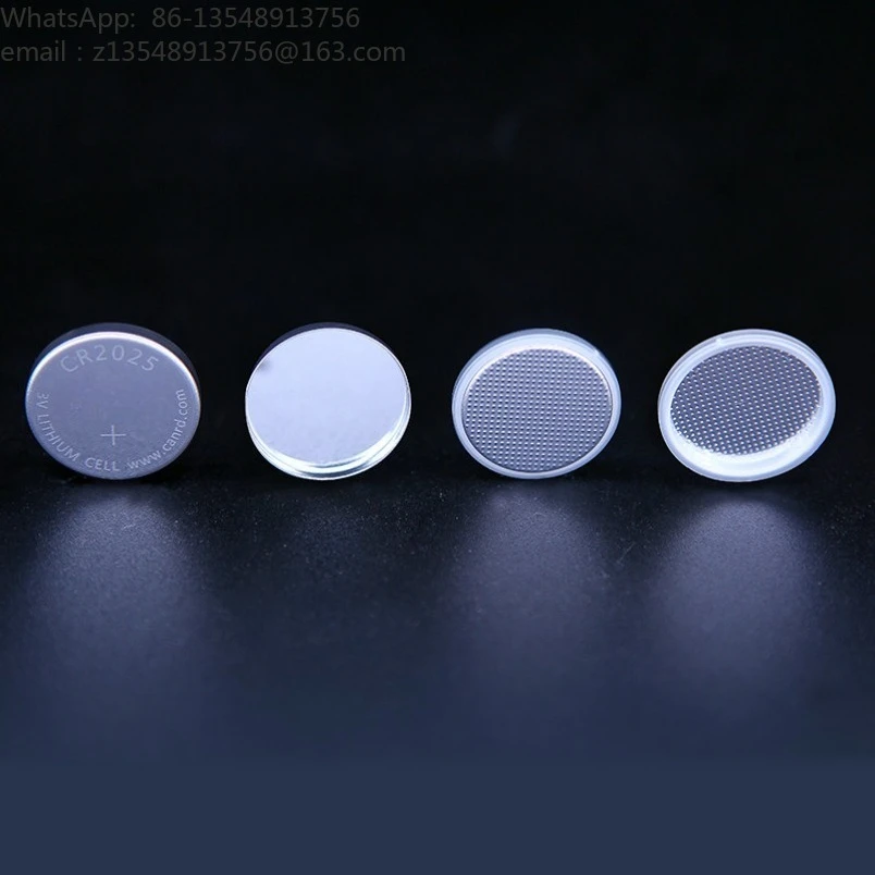 CR2025 Button Shell 304 Stainless Steel, Positive and Negative Shell Gasket Shrapnel, Button Battery Assembly Kit 100 sets