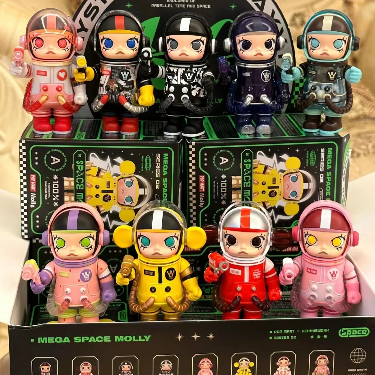 

MEGA Blind Box Collection - 100% Original MOLLY Generation 1-3 by POPMART