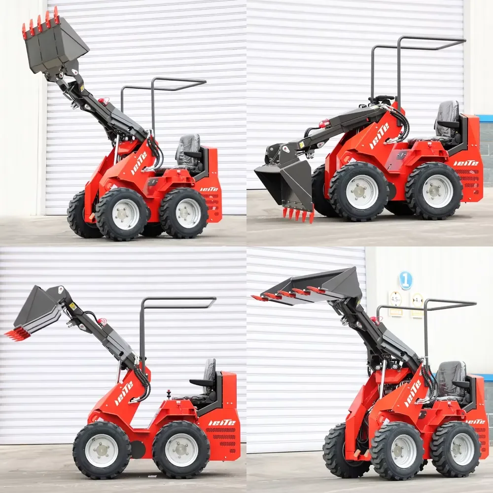 

LEITE Cheap Skid Steer Loader EURO 5 Mini Skid Steer Loaders Crawler Wheel Loaders Mini Front End EPA Engine Farm