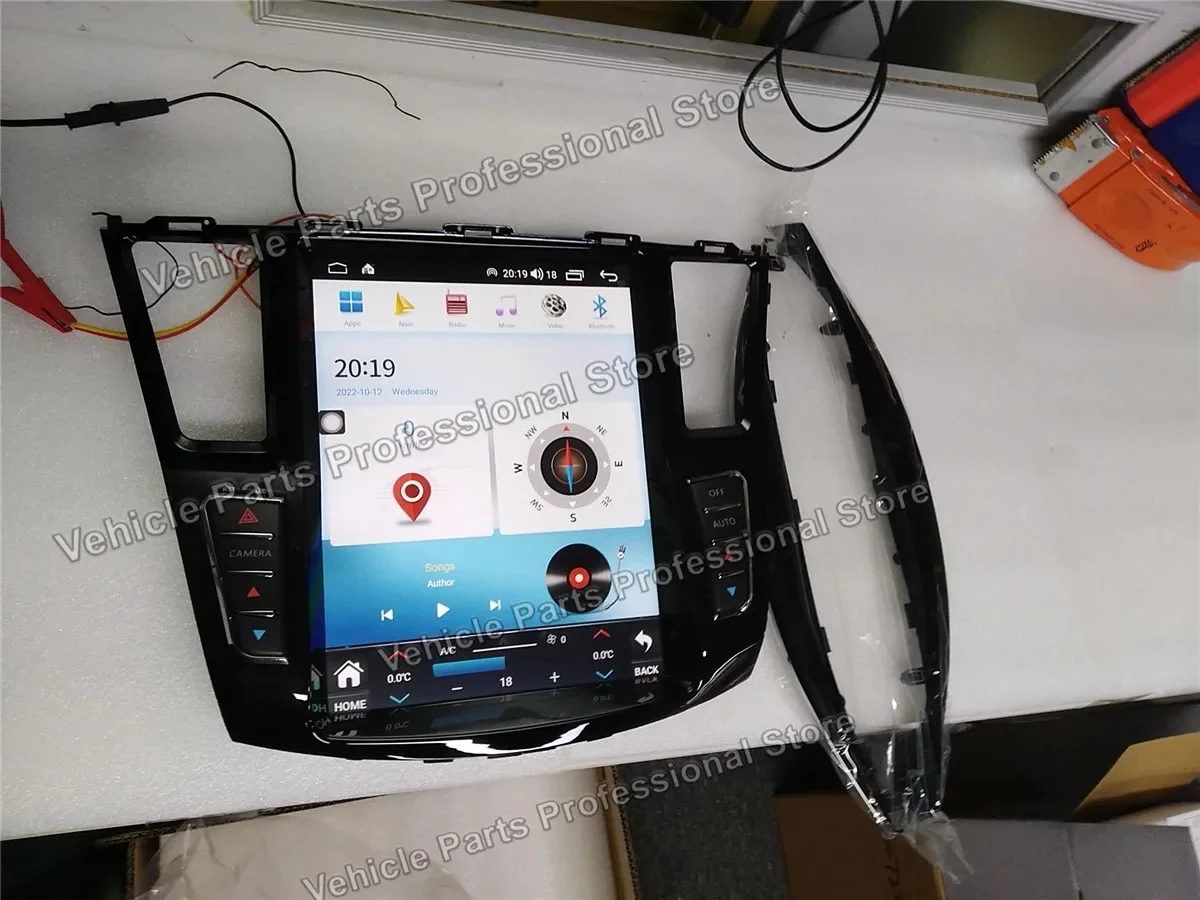 

For Infiniti QX60 JX35 2012-2019 Car Radio Wireless Carplay Android Auto Intelligent System Multimedia Player GPS Navi Touch