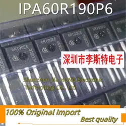 輸入オリジナルの品質,10ピース/ロット6r190p6 ipa60r190p6r190e6 ipa60r190e6 TO-220F 650v 57a