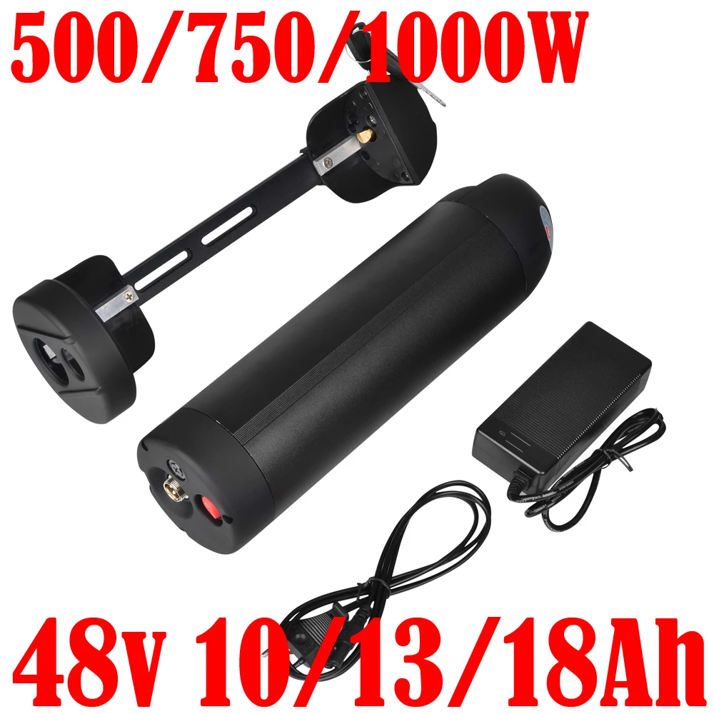 

ebike batter 48v 18650 lithium ion batteries 48V 18Ah 15Ah 13Ah 10Ah Electric Bicycle Battery For 1000W 750W 500W Bike Scooter