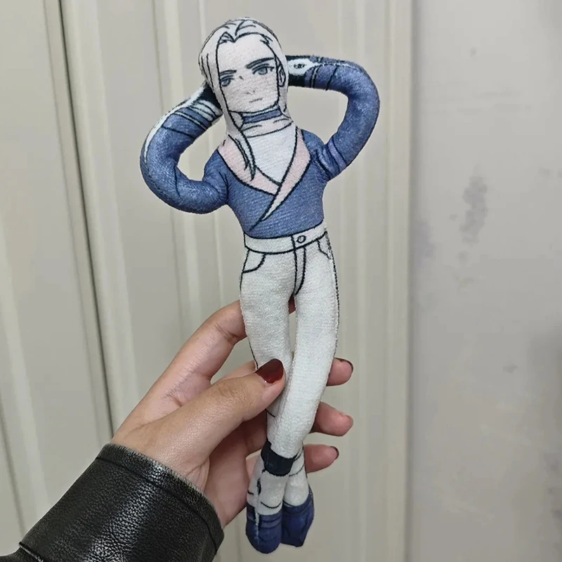 Anime La leggenda di Hei Luo Xiaohei ‌ Infinito bambola cosplay peluche bambola di pezza di cotone mascotte snella decorazione della stanza contortabile