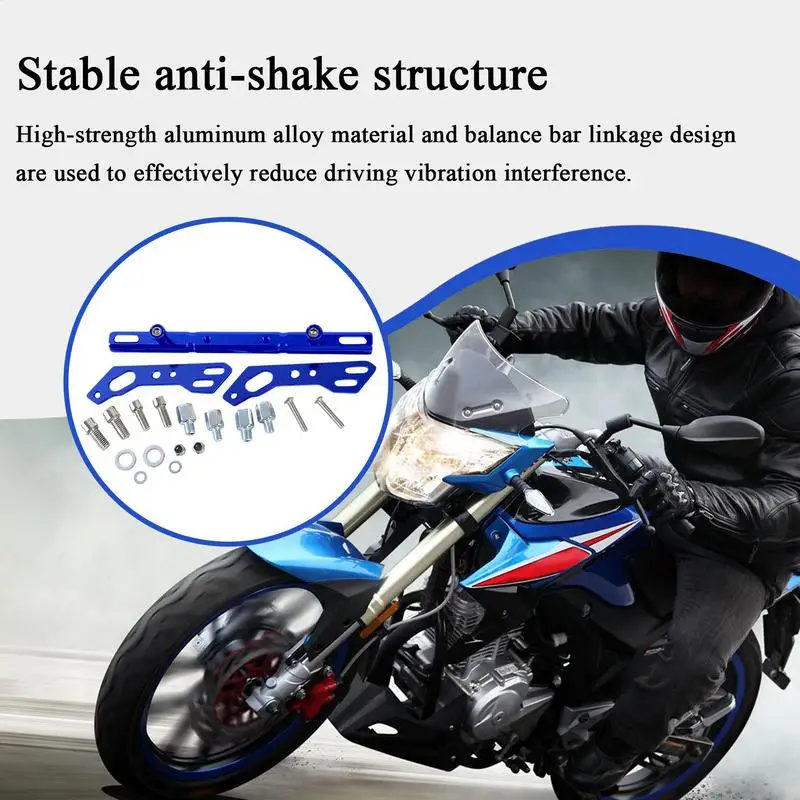 

Handle Bar Extension For Motorcycle Motorcycle Mirror Seat Crossing Bar Multifunctional Strengthen Motorbike Accessories For