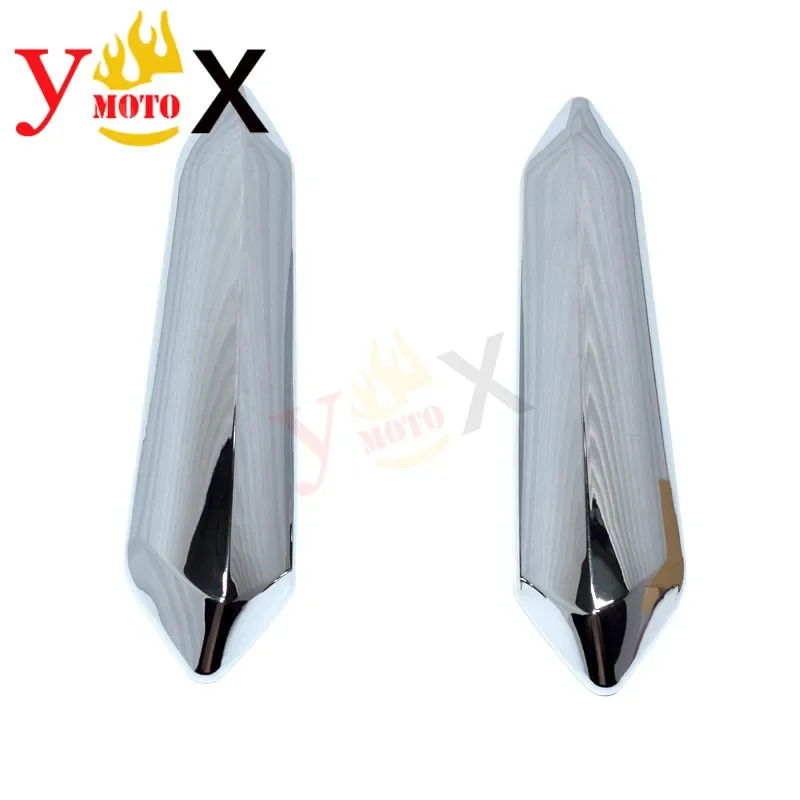 F6B Motorrad Chrom ABS Windschutzscheibe Windschutz Strut Akzent Trim Abdeckung Aufkleber Dekorativ Für Honda Goldwing GL1800 2018-2020 19