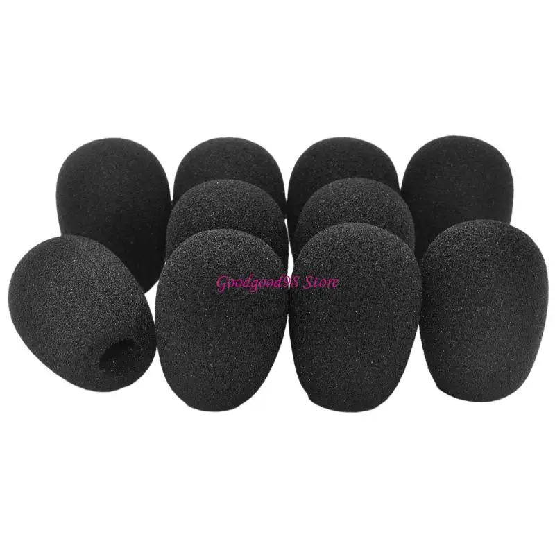 

Microphones Dust Cover Microphones Windshield Sponge Cover for Aviation A10 W8EC