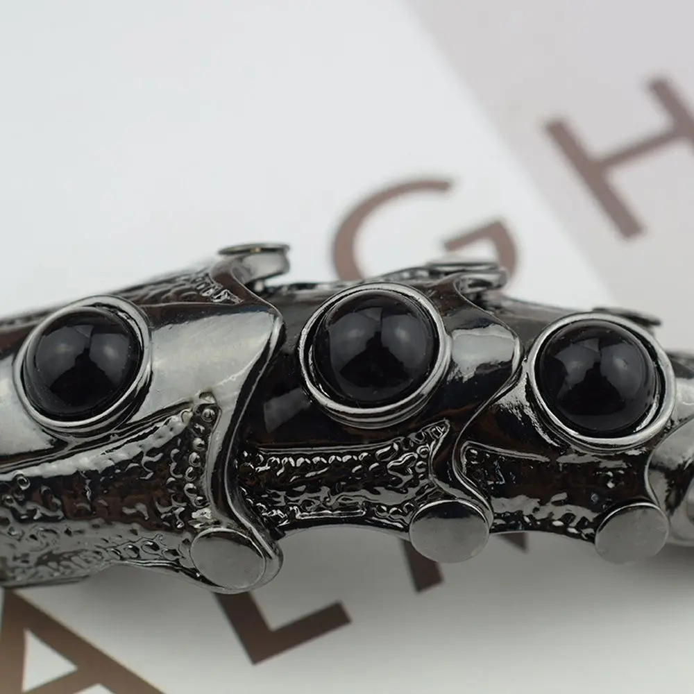 Fashion Dragon Knuckle Ring for Women Men Punk Rock Animal Skull Finger Long Rings Men Vintage Jewelry Accessories Couple Gifts