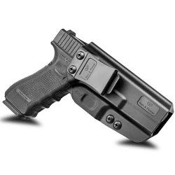 Glock17 Holsters Tailor-made and compatible with G17 22 31(Gen 1, 2, 3, 4, 5) pistol IWB Polymer Tactical Right Hand Gun Bags