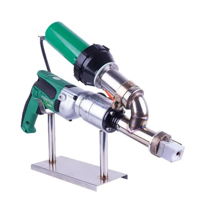 Soplete de soldadura de plástico de extrusión, máquina de soplete de soldadura de aire caliente de extrusión automática portátil PP/PE LST600E