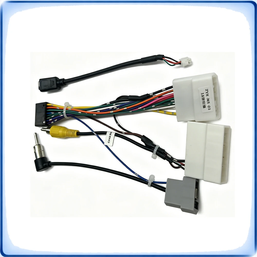 

Car Radio Wiring Harness for Nissan Sylphy 2016 Bluebird Mid Model Audio Cable Plug and Play Head Unit Adapter Only