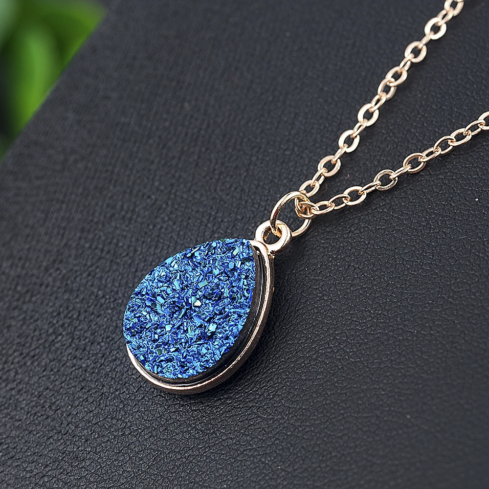 2023 New Fashion Simple Zircon Necklace for Women Medallion Pendant Long Necklaces Boho Jewelry Statement Necklace Wholesale