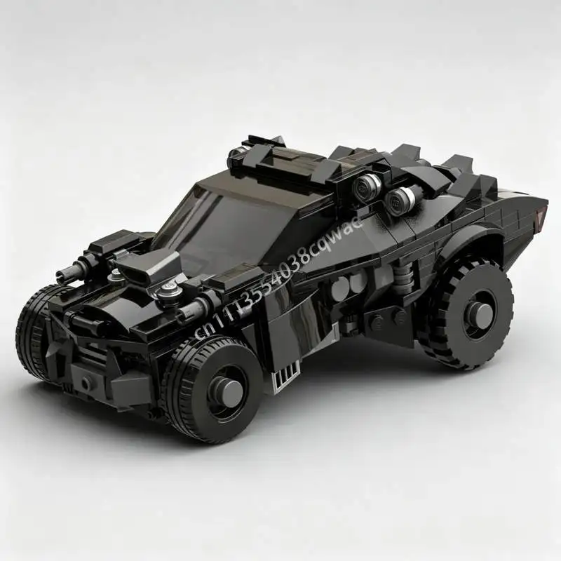 608PCS W-TECH Gauntlet Combat Vehicle MOC Custom Building Blocks DIY Creative Assembly Armored Car Toy Collection Display Gift
