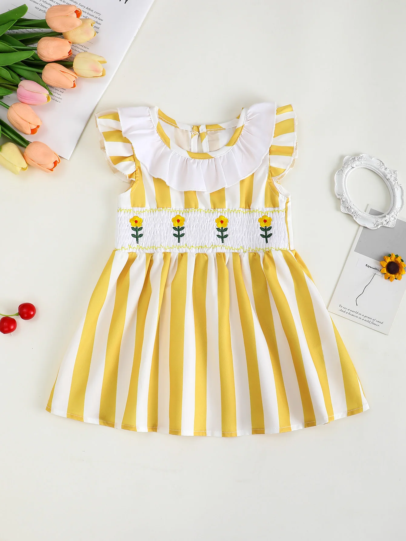 Baby Girl's Embroid… - image