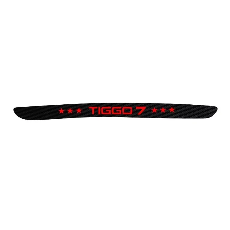 Tiggo 7 Pro Car Sticker Accessories Taillight Brake Lights Lamp Protector Carbon Fiber Covers Styling With Original