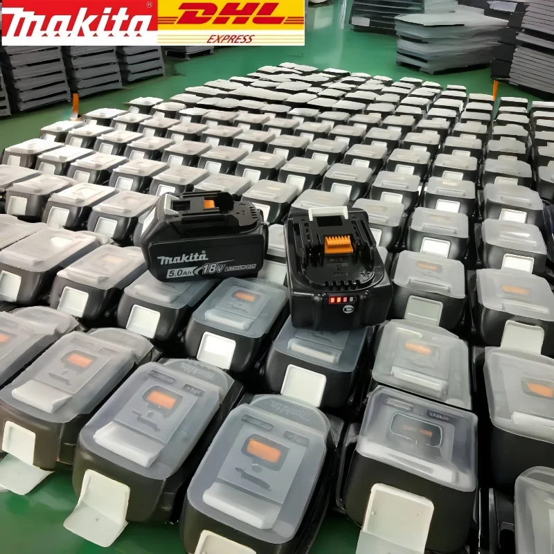 

100% genuine Makita 6.0Ah 18V Rechargeable Battery for Makita 18V BL1840 BL1840B BL1850 BL1850B BL1860 BL1860B Power Tools