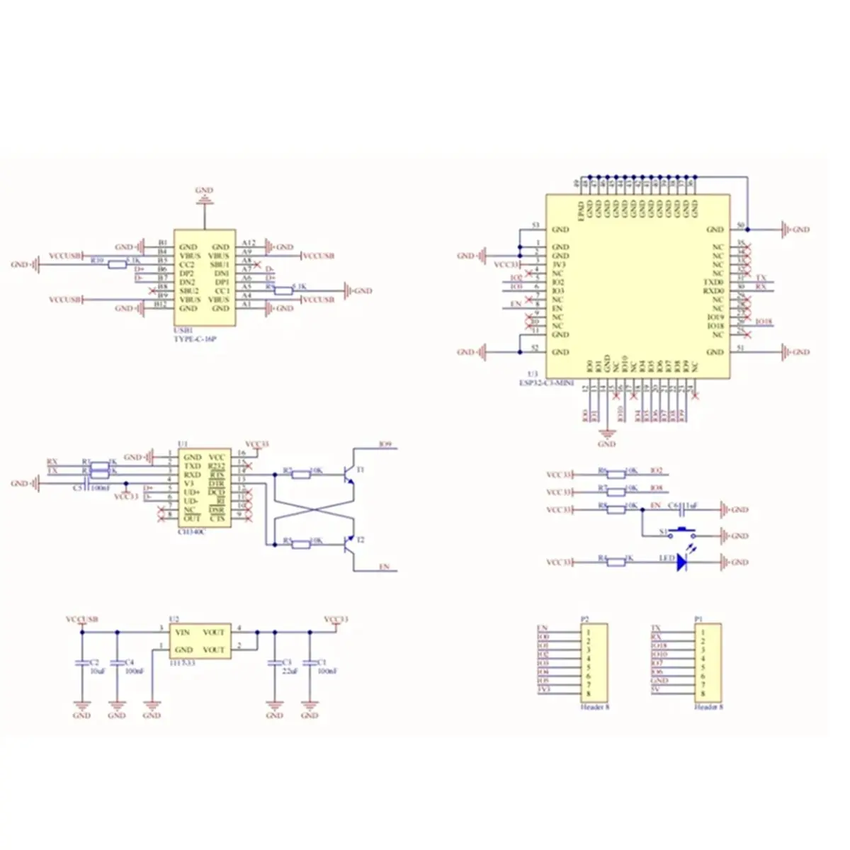 ESP32-C3 Wemos D1-M…
