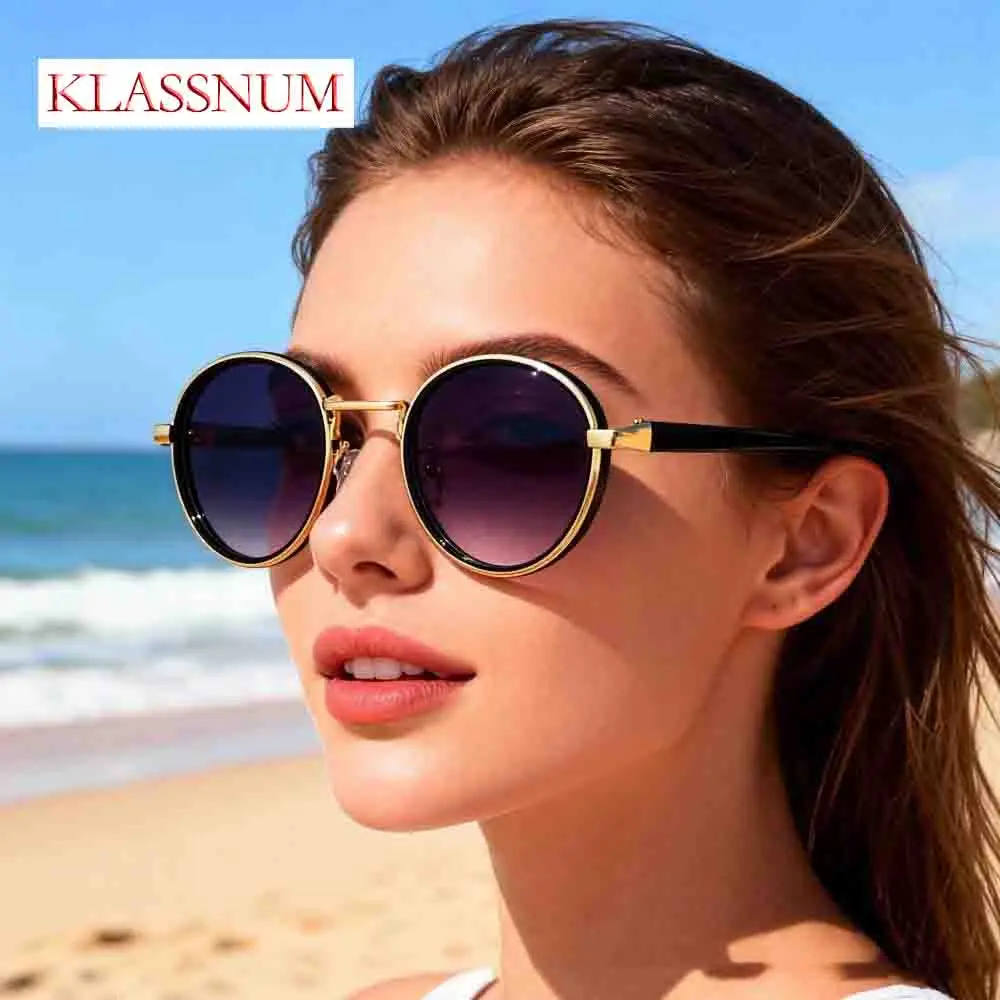 

Classic Black Round Sunglasses Men 2026 Fashion Hip Hop Red Leg Sun Glasses Female Outdoor Travel Driving Shades UV400 Oculos