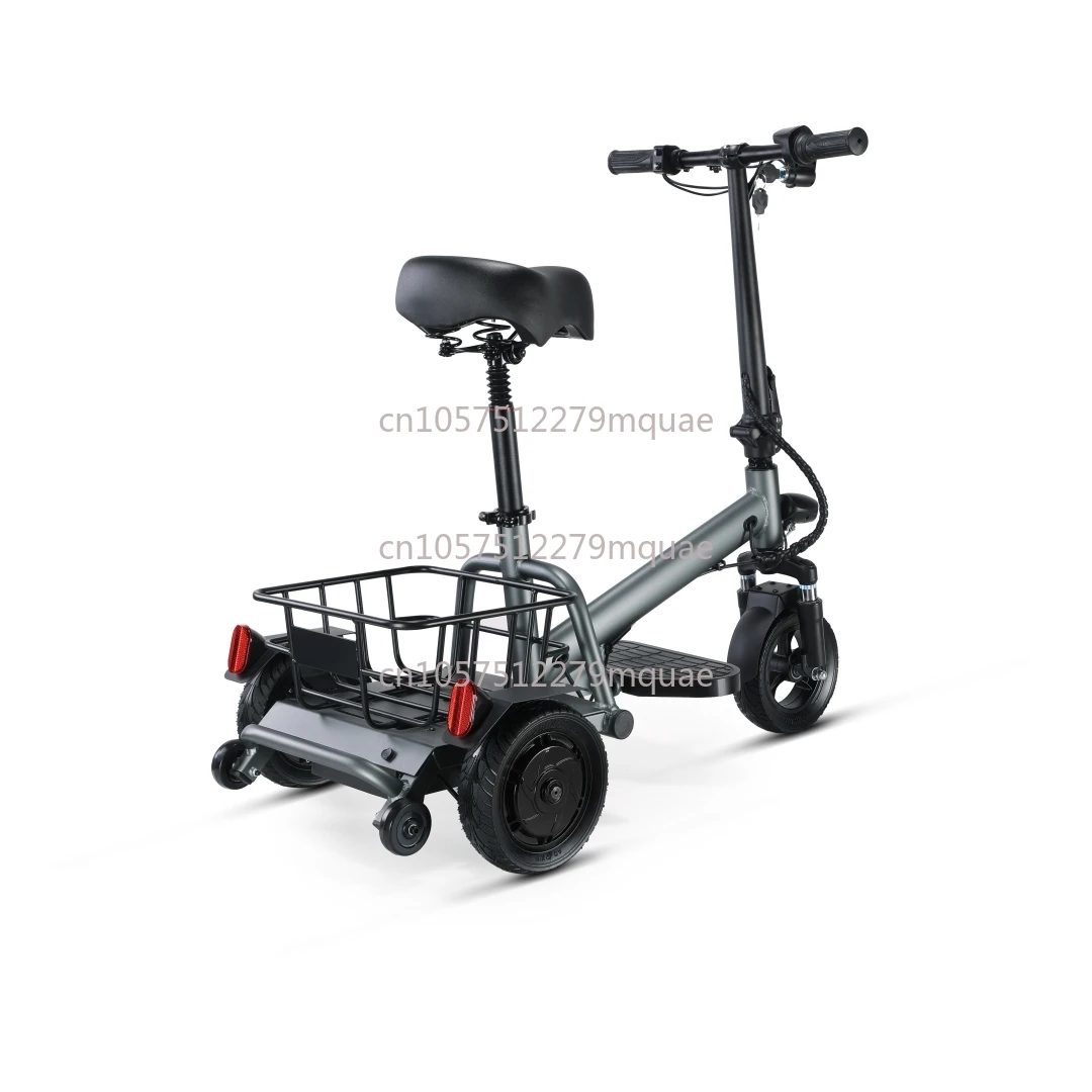 

Three-wheel folding scooter 36V 300W motor 120KG maximum load-bearing, suitable for the elderly