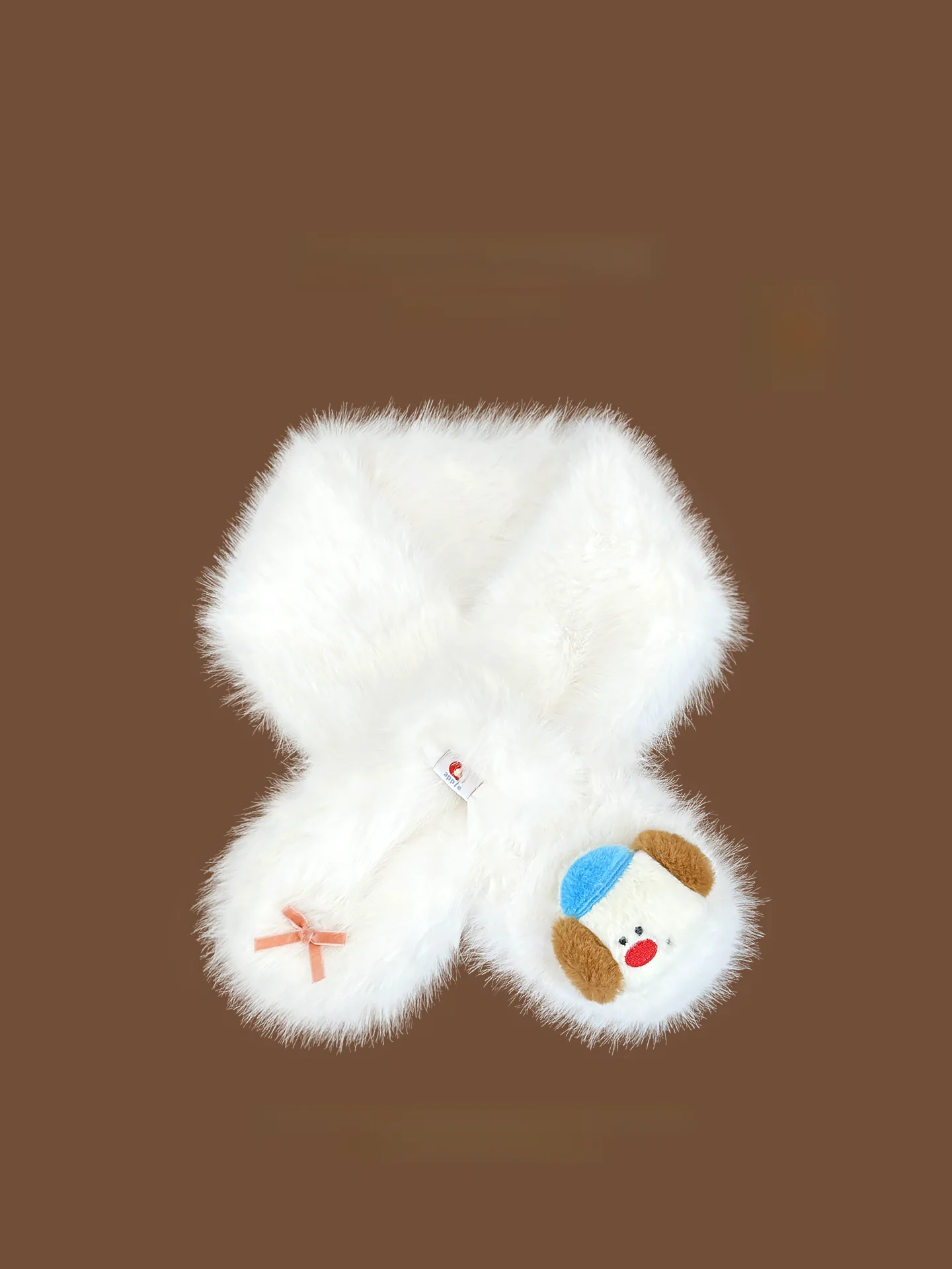 

Очаровательный женский зимний универсальный шарф-платок с собачкой, утепленный, ветрозащитный, морозостойкий, для велоспорта, теплый, с защитой от холода