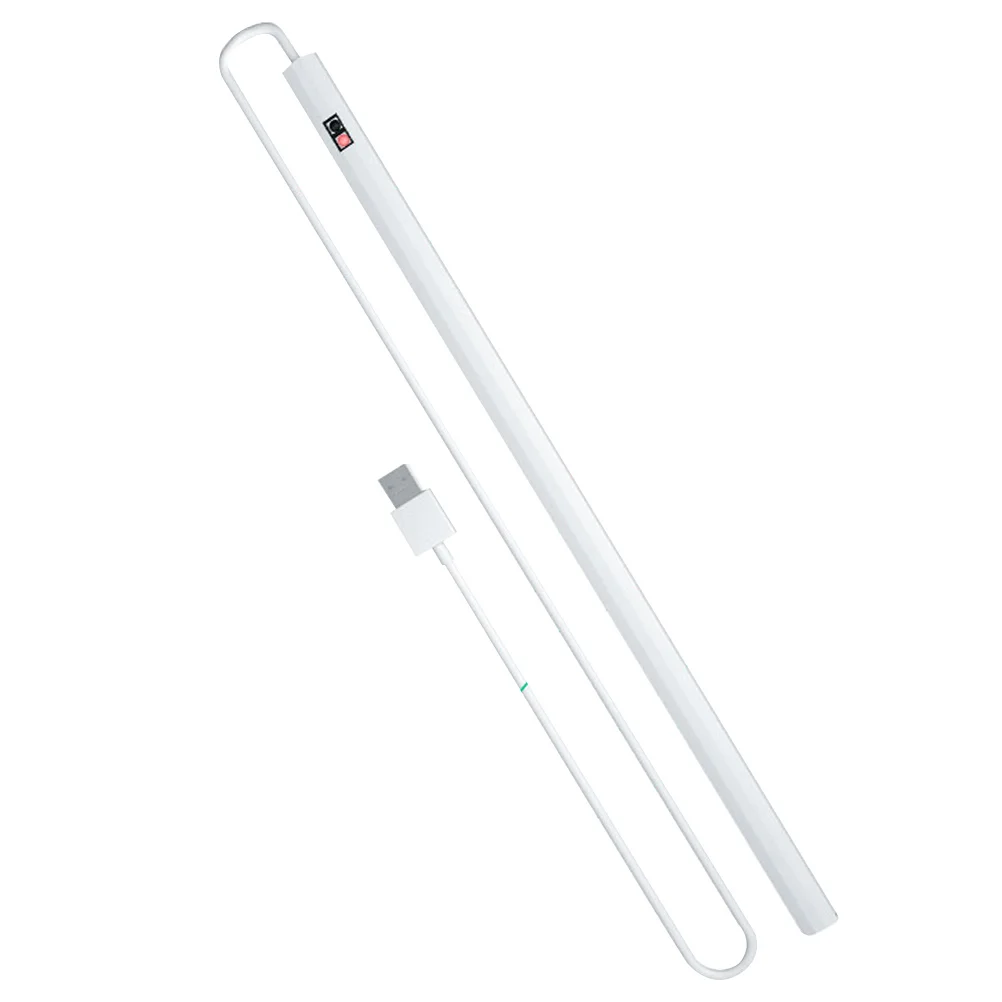 

1pc 20Cm White Led Smart Motion Sensor Hard Strip Lamp For Under Cabinet Wardrobe Basement Garage Stair Closet Lighting Infrared